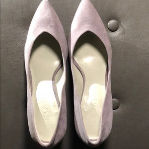 1.STATE Saffy Block Heel Pump (Suede)
